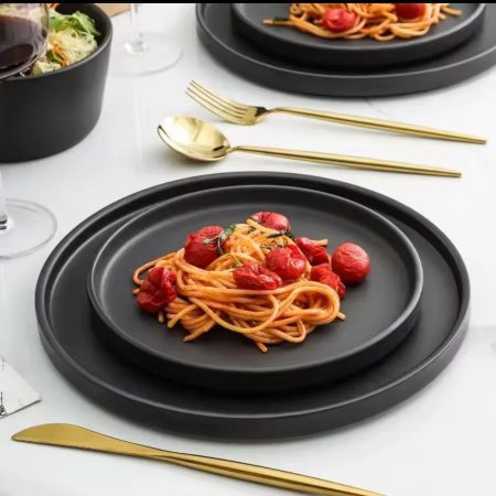 Japanese dinner & side plates