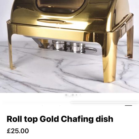 Gold Chafing dishes