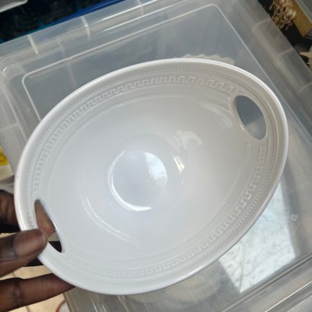 Plain white Abula bowls
