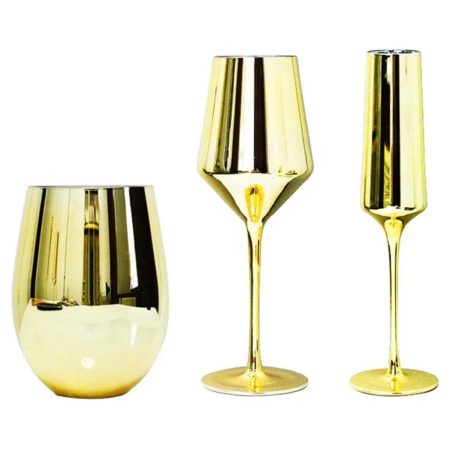 Golden Glassware