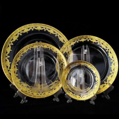 Lace luxury plate set