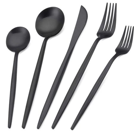 Black cutleries